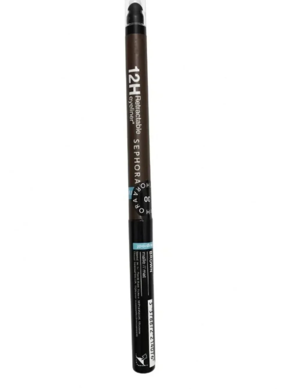 Sephora 12HR Retractable Eyeliner 30 Matte Chocolate Brown New 0.3oz